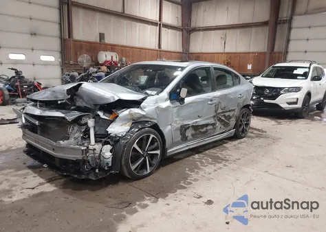 2021 Subaru Impreza Sport z USA, uszkodzony, nr VIN 4S3GKAM65M3600062